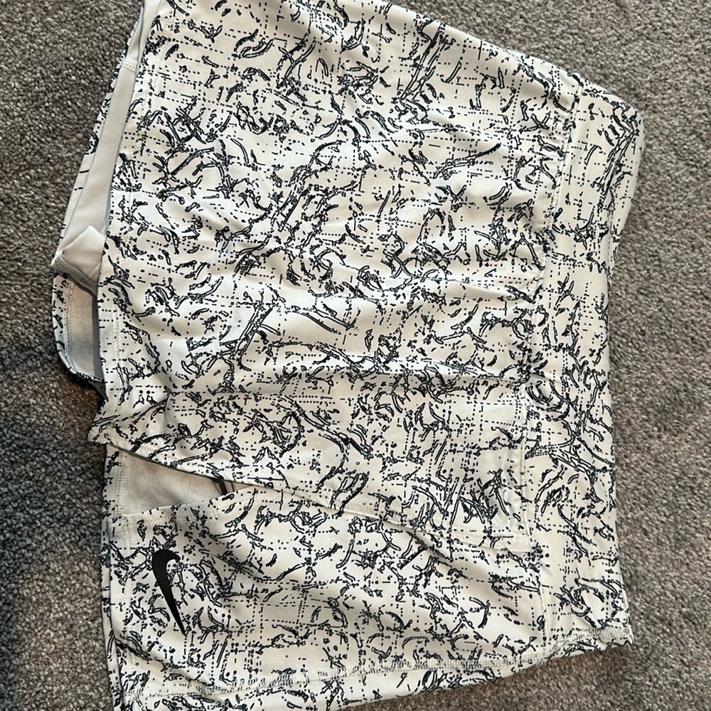 Nike dry fit tennis skirt with shorts underneath